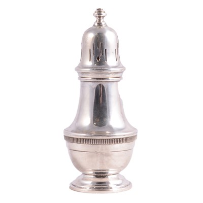 Lot 175 - Art Deco silver caster