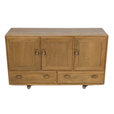 Lot 392 - Ercol elm sideboard