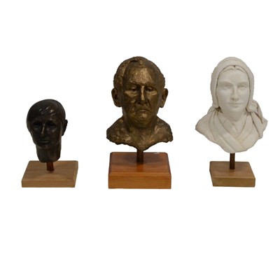 Lot 307 - Jim Cooper, three composite busts