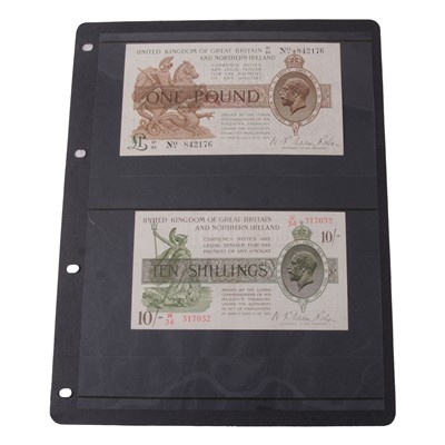 Lot 148 - Two Treasury Issue bank notes, 3rd series.