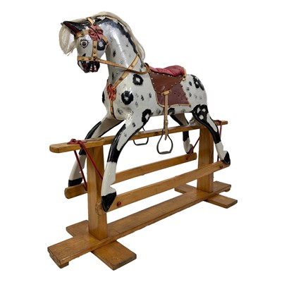 Lot 532 - Vintage rocking horse