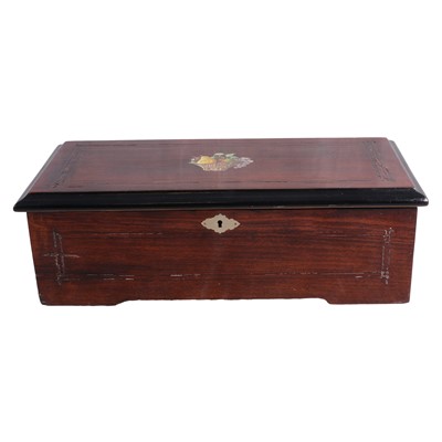 Lot 105 - Swiss musical box