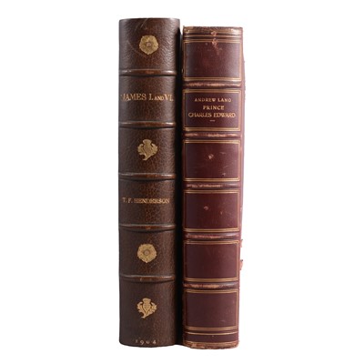 Lot 137 - Andrew Lang, Prince Charles Edward, and Henderson, James I and VI