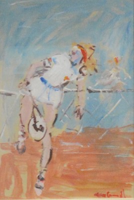 Lot 230 - Alan Connell, Tennis Match and Golf, a pair