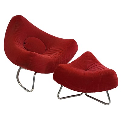 Lot 327 - ROM Chilli chair and stool