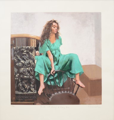Lot 350 - Robert Lenkiewicz, Painter with Woman/At Anthony Theme