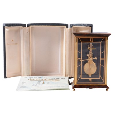 Lot 196 - Jaeger LeCoultre 'Baguette 481' table clock