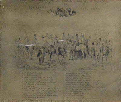 Lot 251 - After Michael Angelo Hayes (1820-77), "The Corinthian Cup 1854," key only