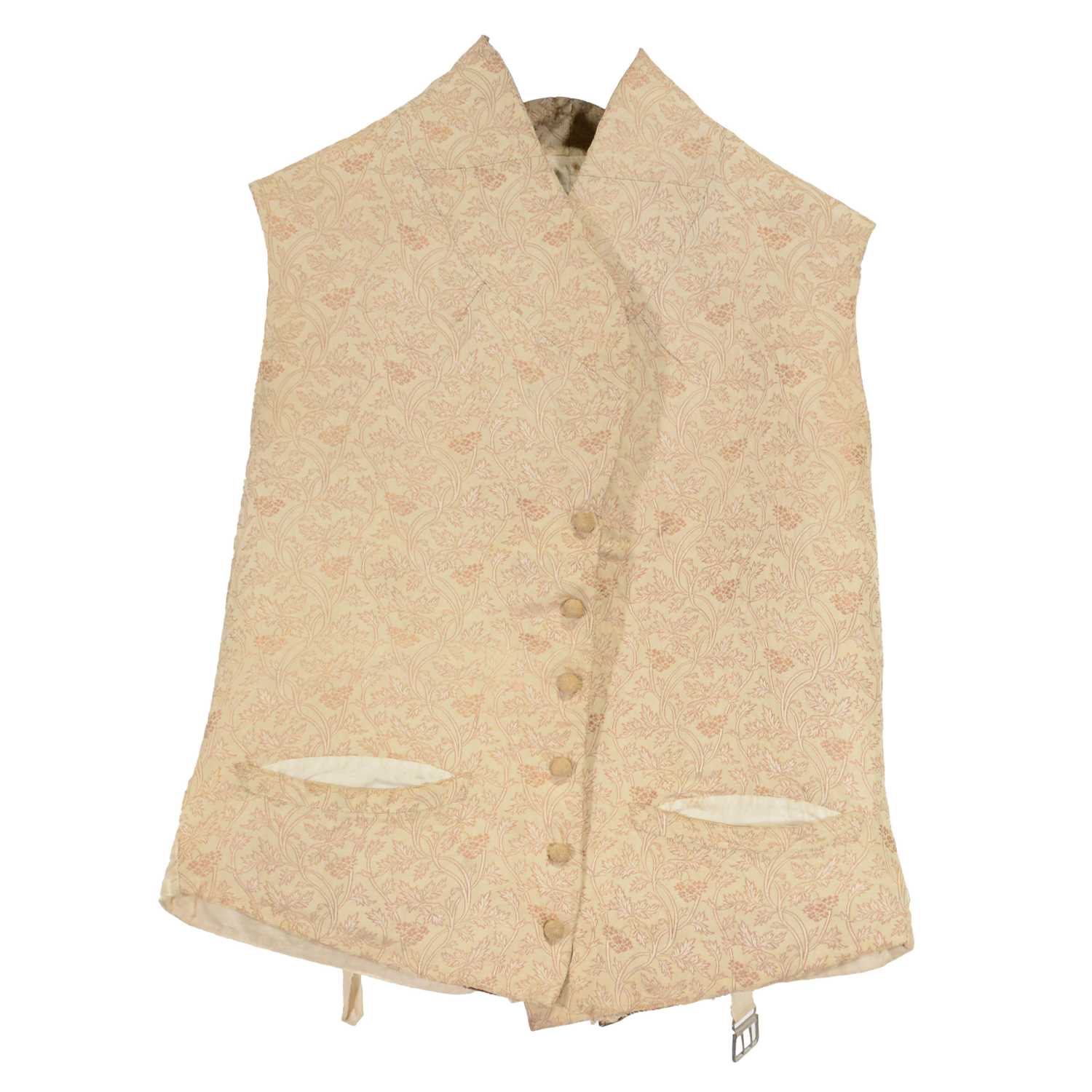 Lot 33 - Patterned brocade waistcoat