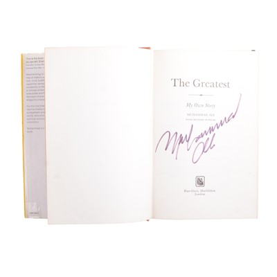 Lot 140 - Signed Muhammad Ali with Richard Durham, The Greatest, My On Story.
