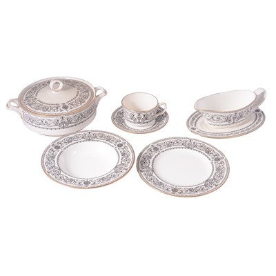 Lot 70 - Royal Worcester fine bone china dinner and coffee service, Padua pattern