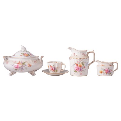 Lot 54 - Royal Crown Derby, Derby Posies pattern tea and tableware
