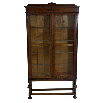 Lot 263 - Oak bookcase
