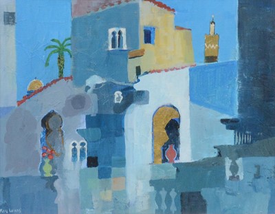 Lot 194 - Ray Evans (1920-2008), Chechaouen, Morocco No. 1 and No. 2