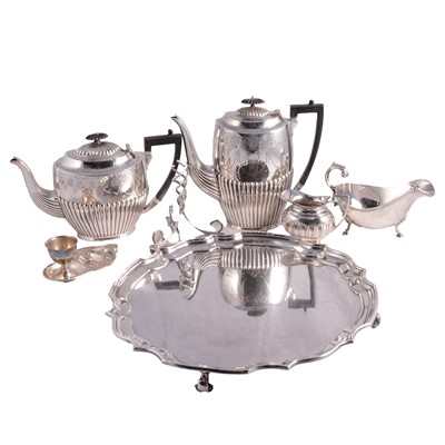 Lot 87 - Collection of silver-plated wares.