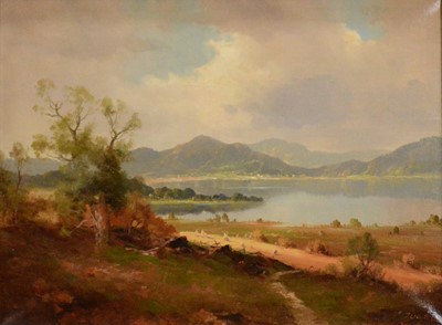 Lot 284 - Ernst Jugel, a pair of Continental farming landscapes