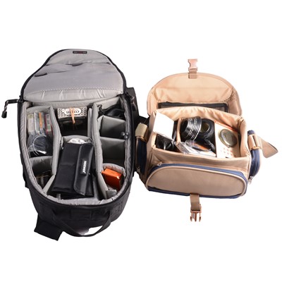 Lot 122 - Camera bags & accessories