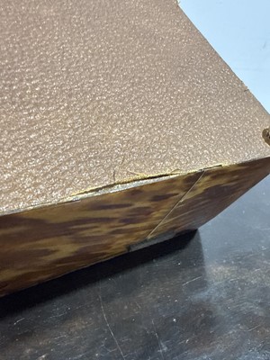 Lot 46 - Regency tortoiseshell workbox