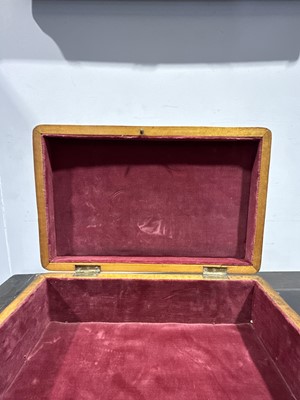 Lot 46 - Regency tortoiseshell workbox