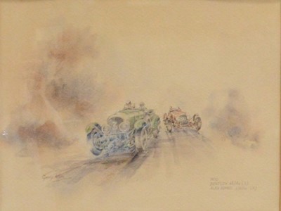 Lot 261 - George Allen, 1930 Bentley 4.5L and Alfa Romeo 1,750CC