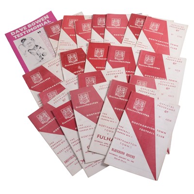 Lot 130 - Northampton Town FC, collection of football programmes