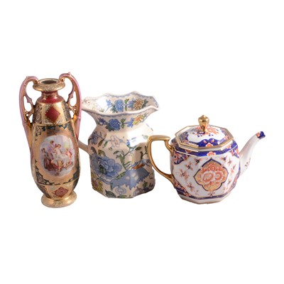 Lot 61 - Two boxes of decorative china and part tea services