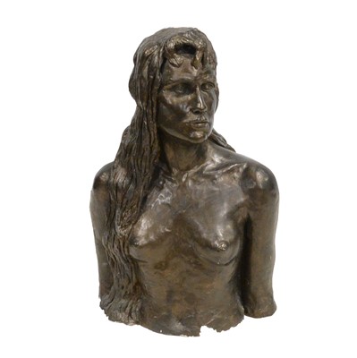 Lot 300 - Jim Cooper, a half-bust of a nude woman