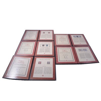 Lot 109 - Stamps: five Westminster Collection folders