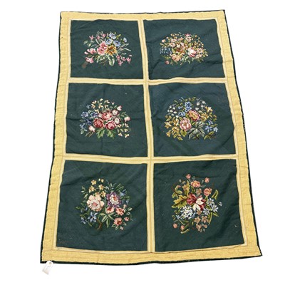 Lot 357 - Needlework tapestry wallhanging