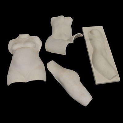 Lot 292 - Jim Cooper, four sculptural torso castings