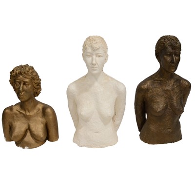 Lot 308 - Jim Cooper, three life-sized sculptural busts