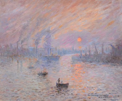 Lot 218 - Reg Gardner, Reverence to Monet.
