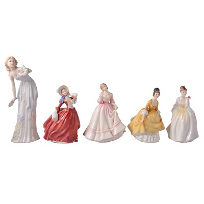 Lot 18 - Royal Doulton, eight assorted figurines
