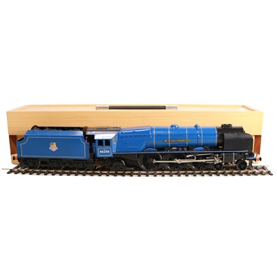 Lot 15 - Kit-built O-gauge model railway locomotive and tender, 'Sir William A Stanier FRS'