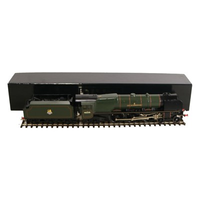 Lot 19 - DJH O-gauge model railway locomotive and tender, 'City of Birmingham'