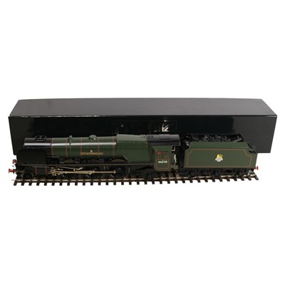 Lot 19 - DJH O-gauge model railway locomotive and tender, 'City of Birmingham'