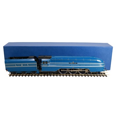 Lot 20 - DJH O-gauge model railway locomotive and tender, 'Coronation'