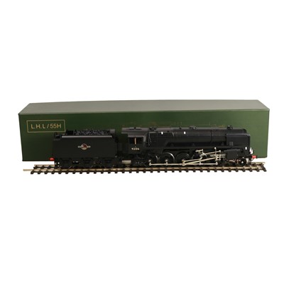 Lot 25 - L H Loveless, O-gauge model railway locomotive and tender, 9F Class 2-10-0