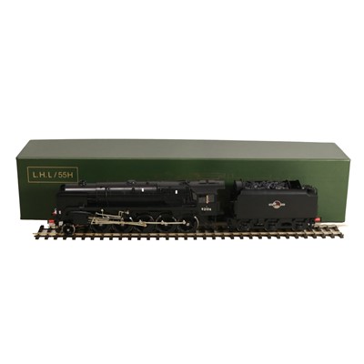 Lot 25 - L H Loveless, O-gauge model railway locomotive and tender, 9F Class 2-10-0