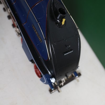 Lot 26 - L H Loveless, O-gauge model railway locomotive and tender, 'Merlin'