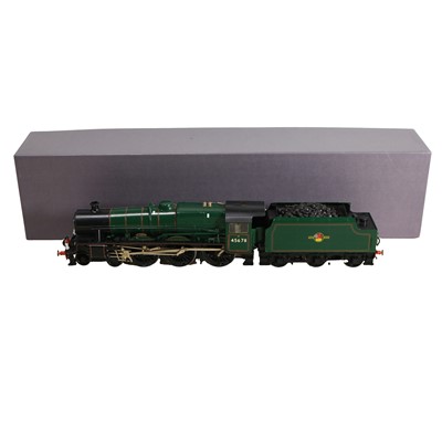 Lot 21 - DJH O-gauge model railway locomotive and tender, 'De Robeck'