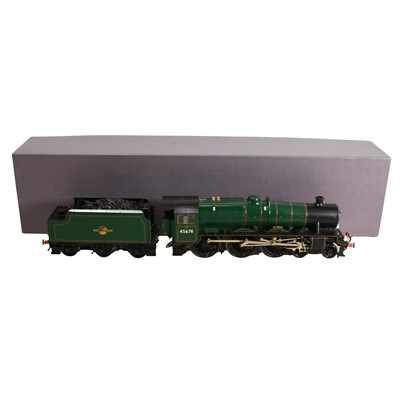 Lot 21 - DJH O-gauge model railway locomotive and tender, 'De Robeck'
