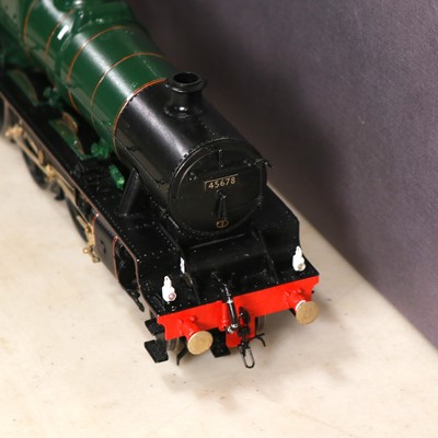 Lot 21 - DJH O-gauge model railway locomotive and tender, 'De Robeck'