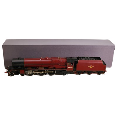 Lot 24 - David Andrews O-gauge model railway locomotive and tender, 'The Princess Royal'