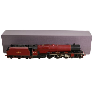 Lot 24 - David Andrews O-gauge model railway locomotive and tender, 'The Princess Royal'