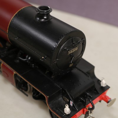 Lot 24 - David Andrews O-gauge model railway locomotive and tender, 'The Princess Royal'