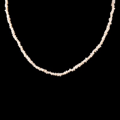 Lot 268 - A cultured pearl necklace, and a freshwater pearl necklace.