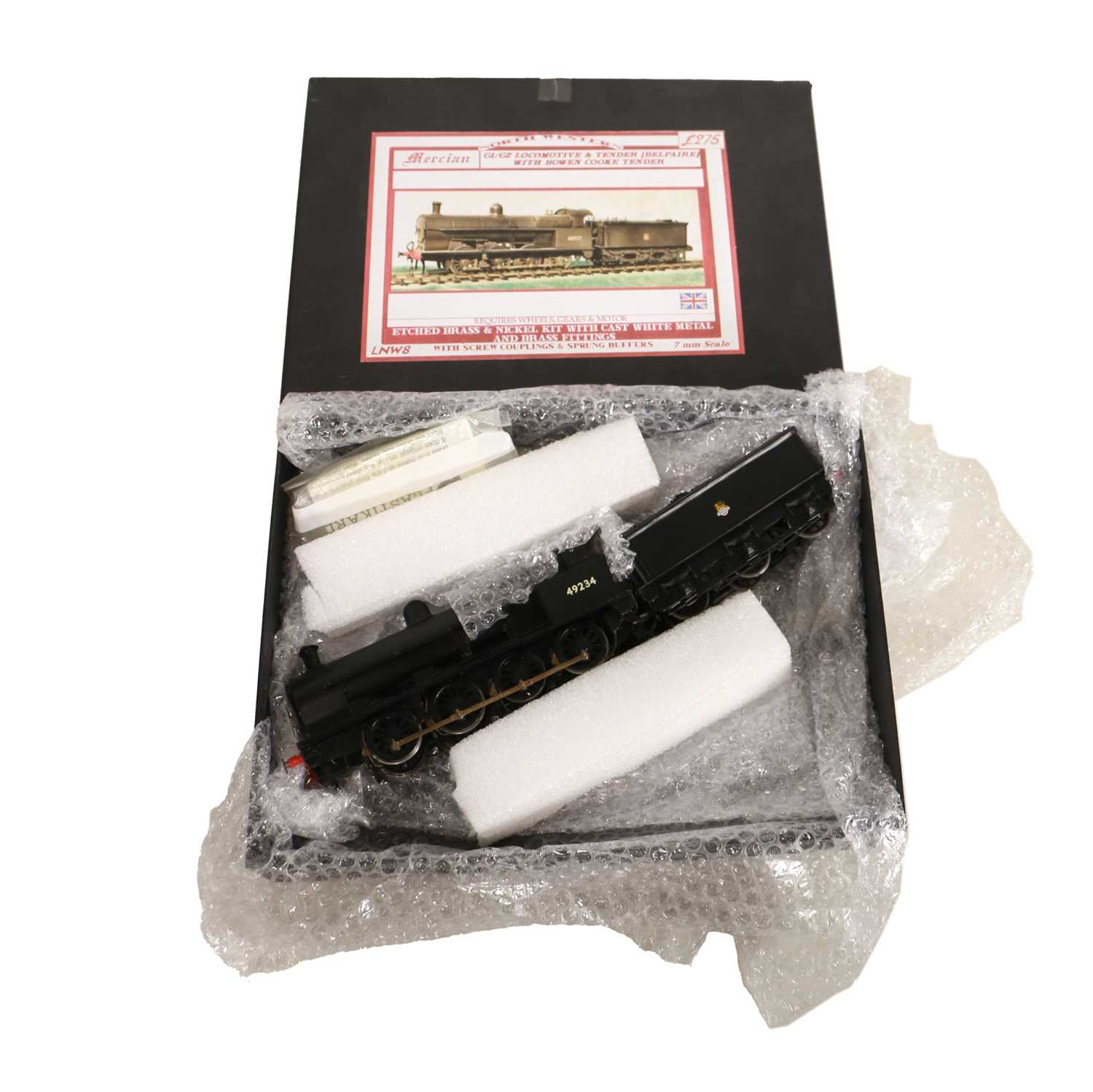 Lot 13 - Mercian Models, 7mm scale kit model, G2 locomotive and Bowen Cooke tender