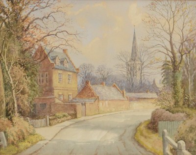 Lot 219 - A H Findley, Groby Pool, Evington Village, A Path Through the Woods