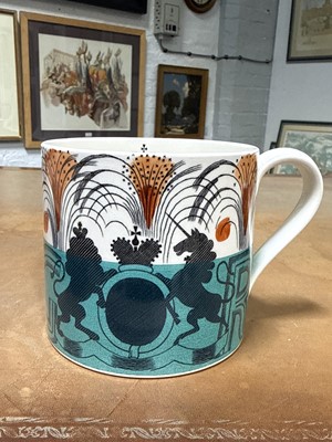 Lot 14 - Eric Ravilious for Wedgwood, a rare 1937 Coronation mug